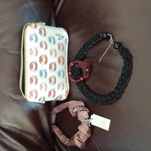 EUC Younique Makeup Bag with Goodies